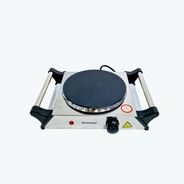 RECHAUD ELECTRIQUE 1 FEUX 1500W – Deutschmann – INOX