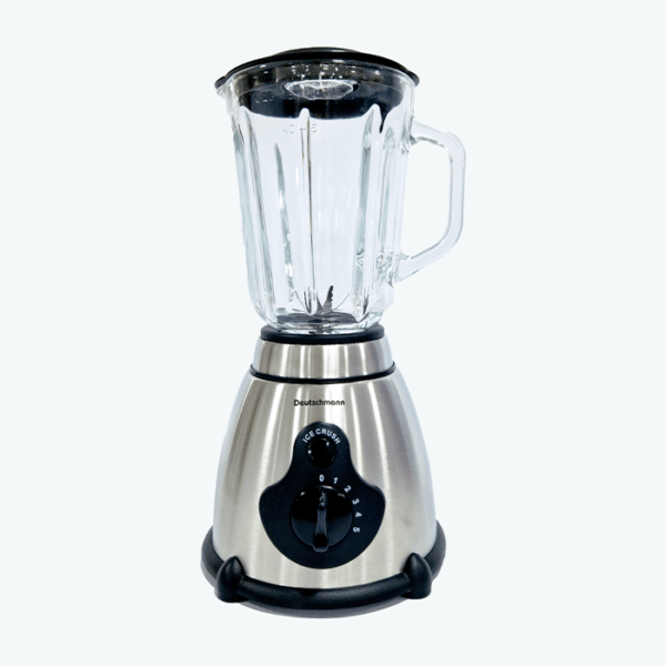 Deutschmann Mixeur 1000 Watt max blender 5 vitesses bol en verre 1,5l + moulin à epice