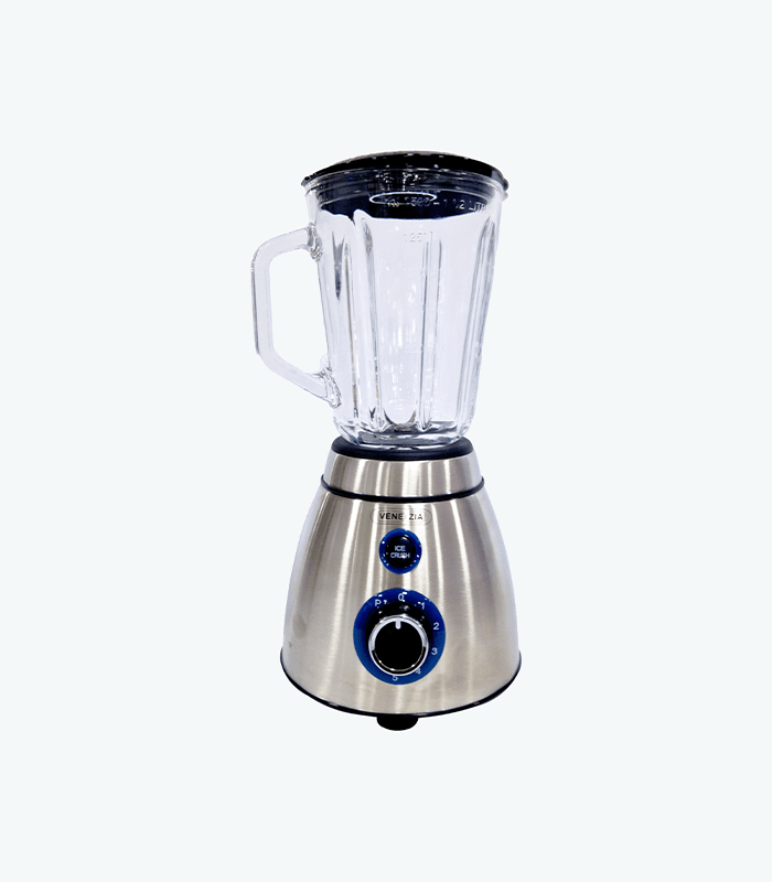 Deutschmann Mixeur 500 Watt max blender 5 vitesses bol en verre 1,5l