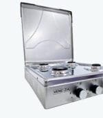 FOURNEAU 4 feux FACE INOX VENEZIA – Image 3