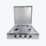 FOURNEAU 4 feux FACE INOX VENEZIA